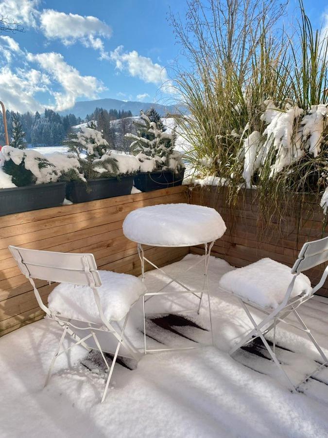 Villa Alpen Wohlfühlquartier Bayersoien Exterior foto